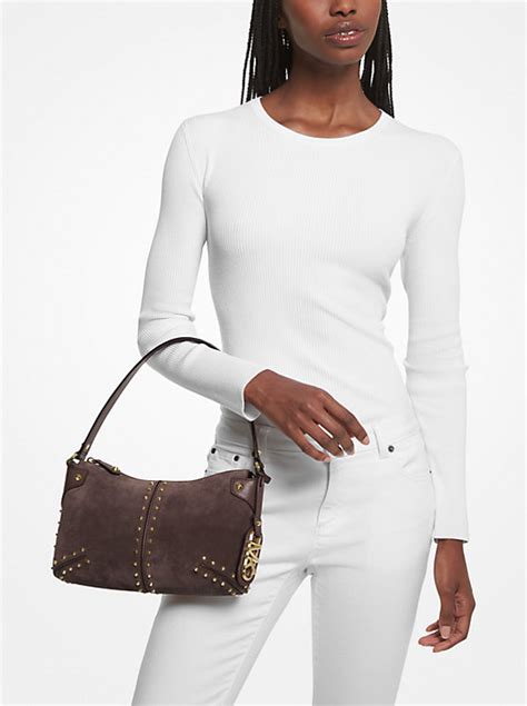 michael kors astor suede|michael kors astor bag.